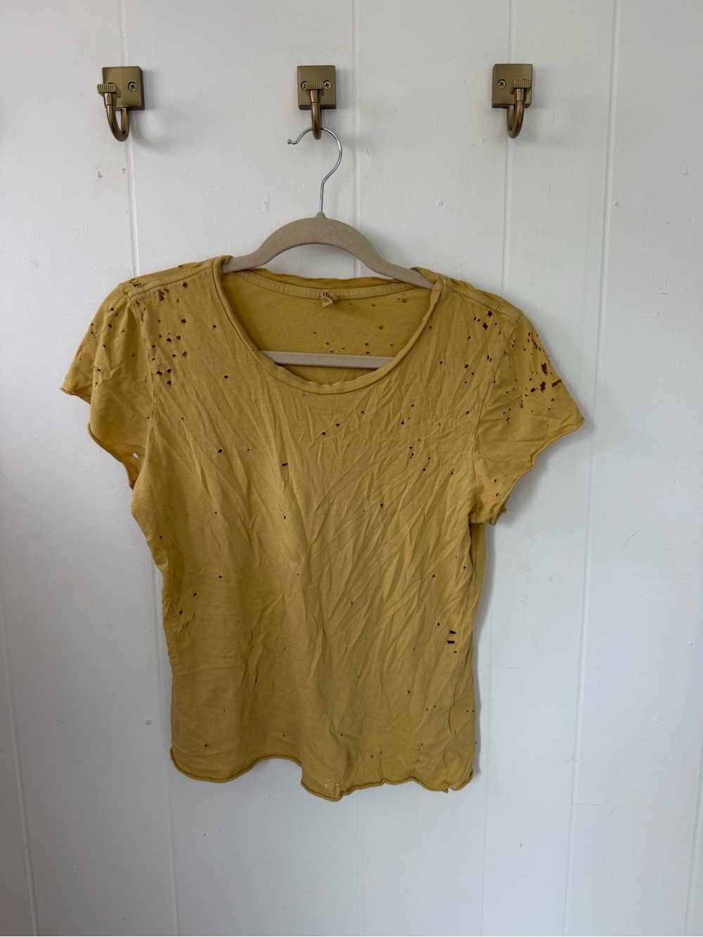 Emma & Sam Mustard Short-Sleeve Tee